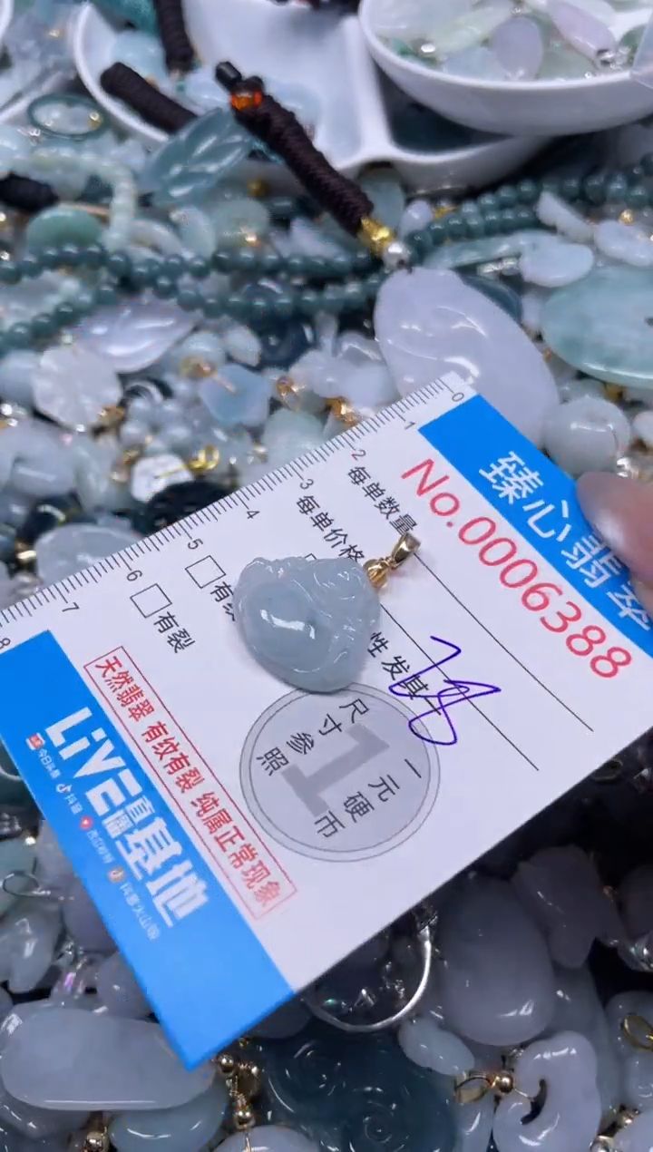 颈饰未镶嵌翡翠6388