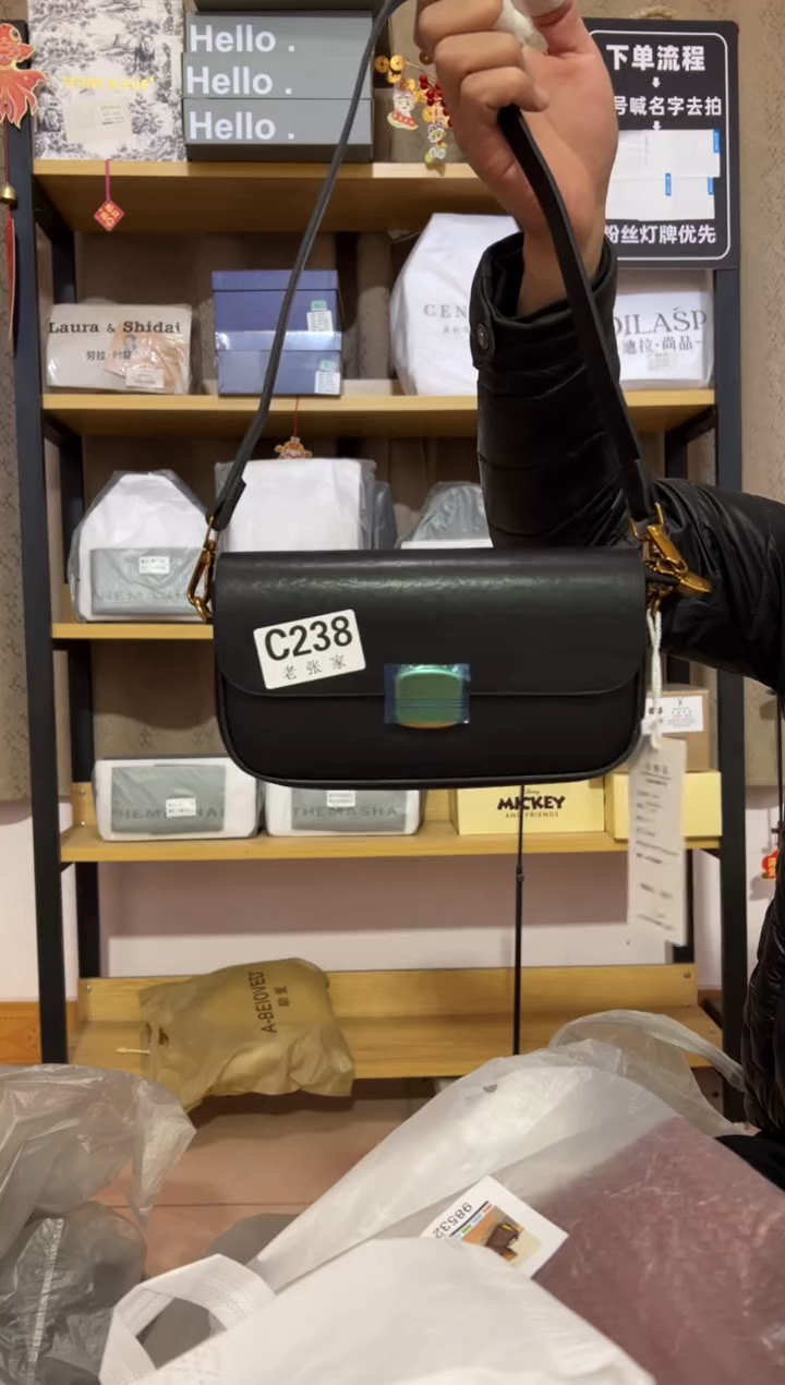 小牛剖层皮革老张家女包238