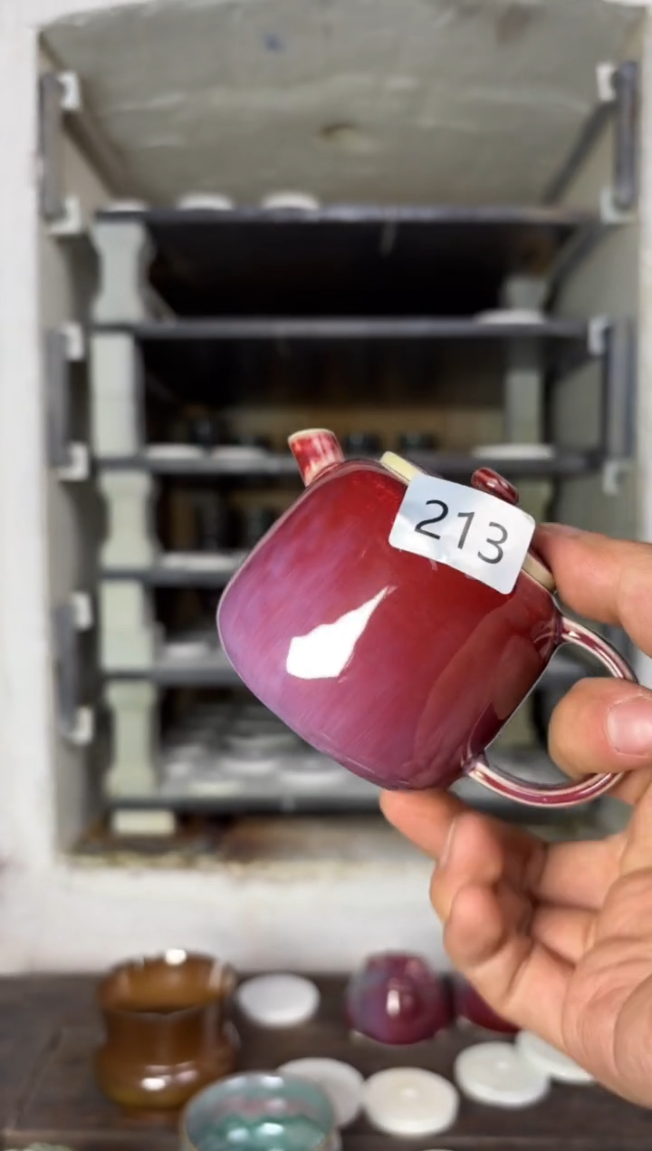 【闪购商品】摆件钧瓷窑变精品茶器