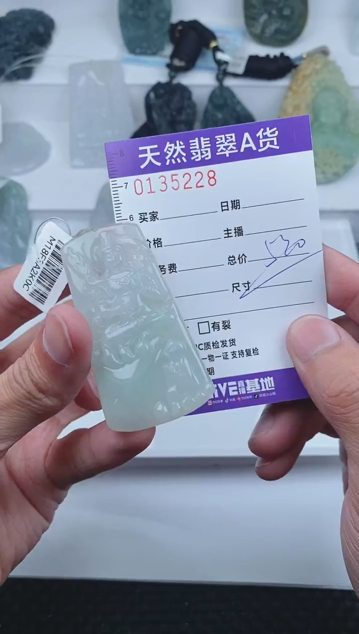 【闪购商品】翡翠颈饰未镶嵌       228