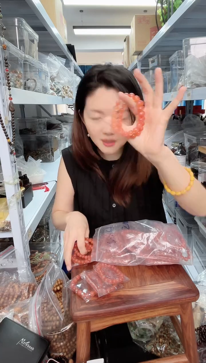 未镶嵌手链南红玛瑙南红单圈冰飘一条