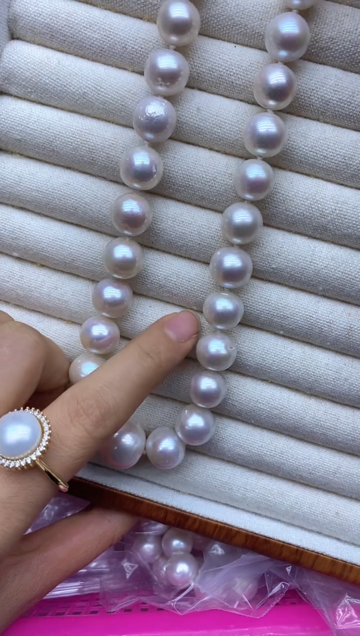 项链未镶嵌淡水珍珠项链多样性发其一