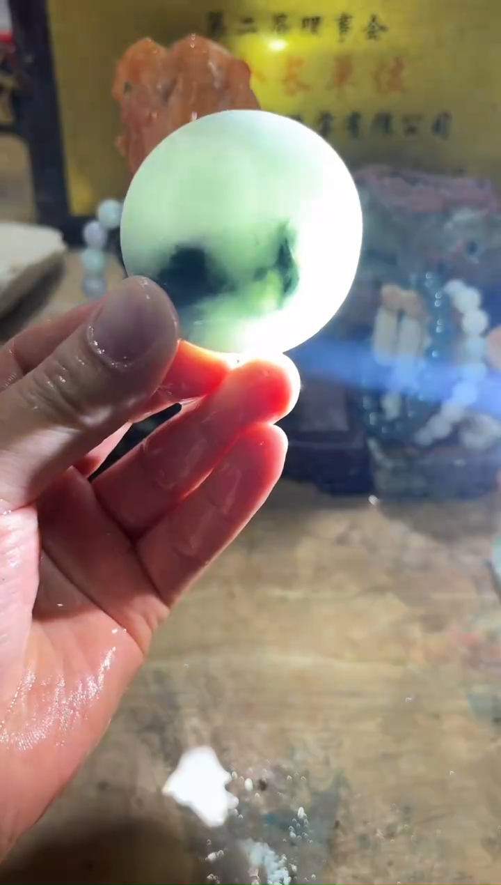 未镶嵌挂件翡翠A货常星7101