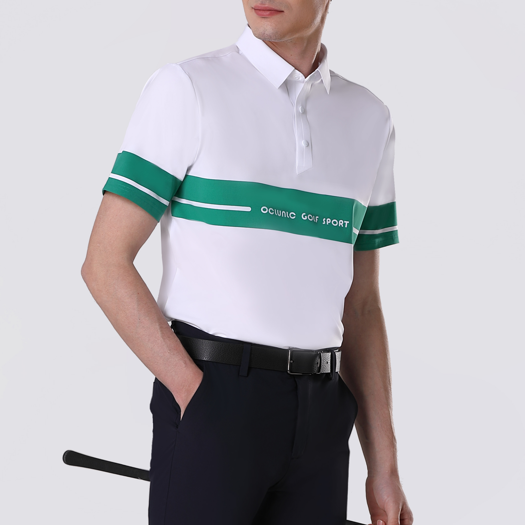 奥蓝克25-04新款高尔夫短袖Polo衫速干夏季运动半袖商务男款时尚