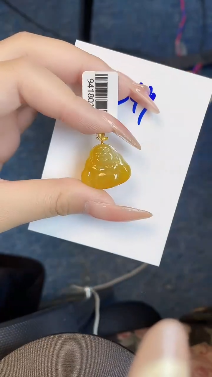 【闪购商品】翡翠颈饰18K金镶嵌00000000