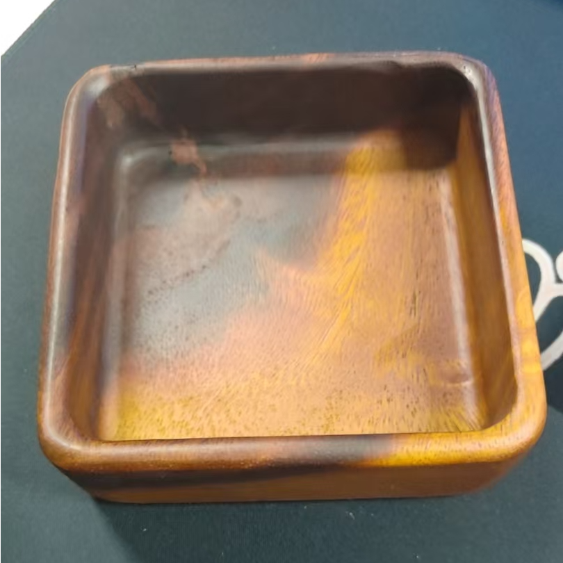 微瑕正方形方钵       