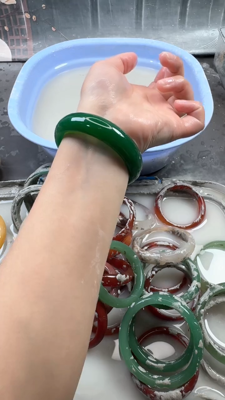 【闪购商品】玛瑙/玉髓手镯未镶嵌75