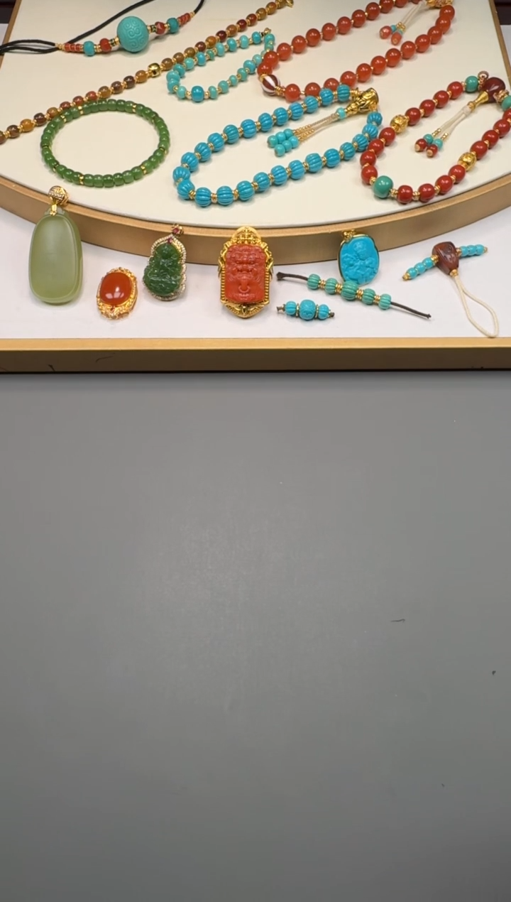 裸石蜜蜡未镶嵌橘****～1111