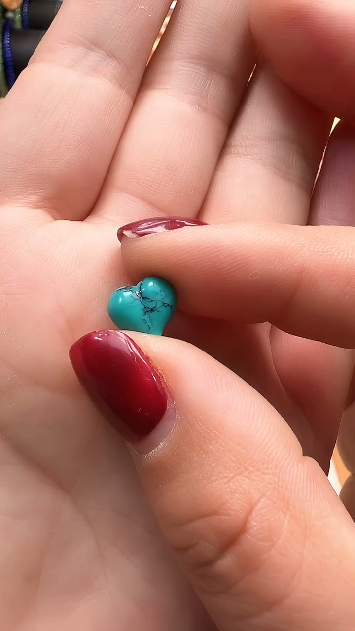 裸石蜜蜡未镶嵌8+绿松精工小屁桃