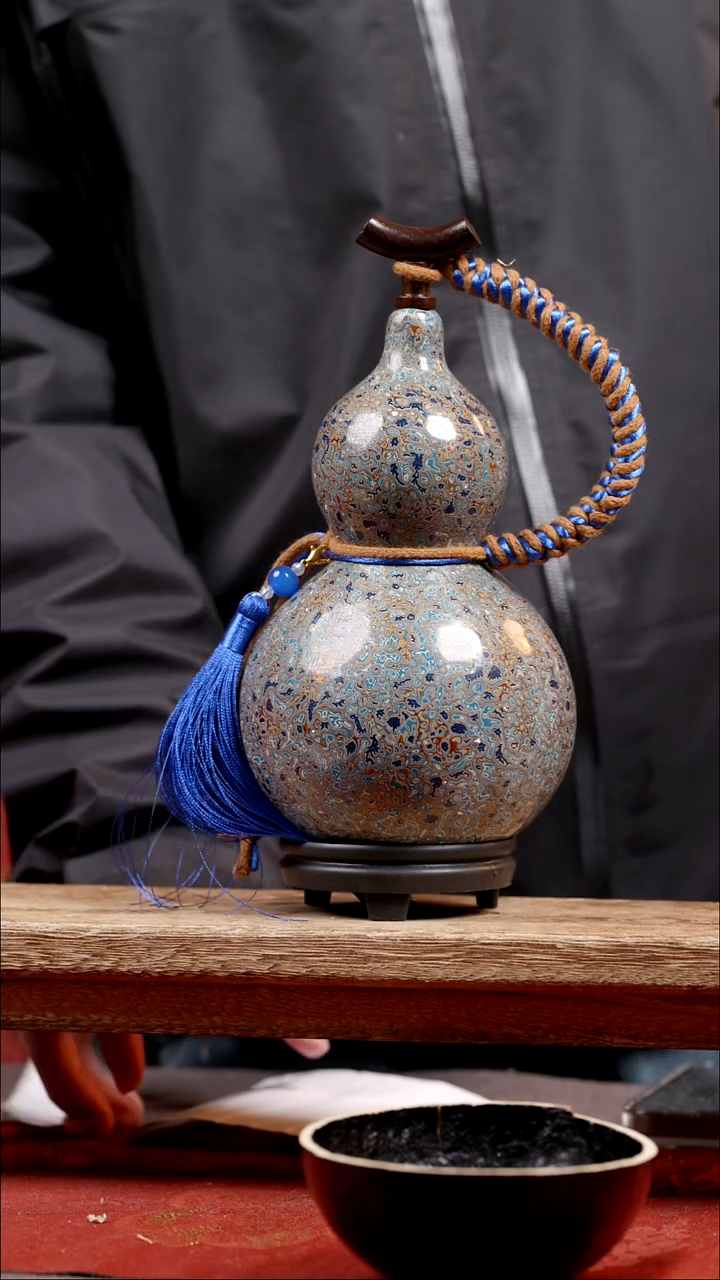 996尾货款大漆精品葫芦500ml