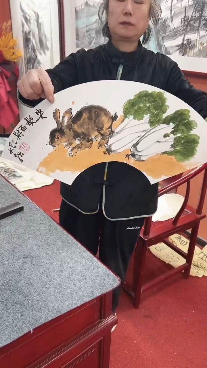 国画周大拙/国画/花鸟