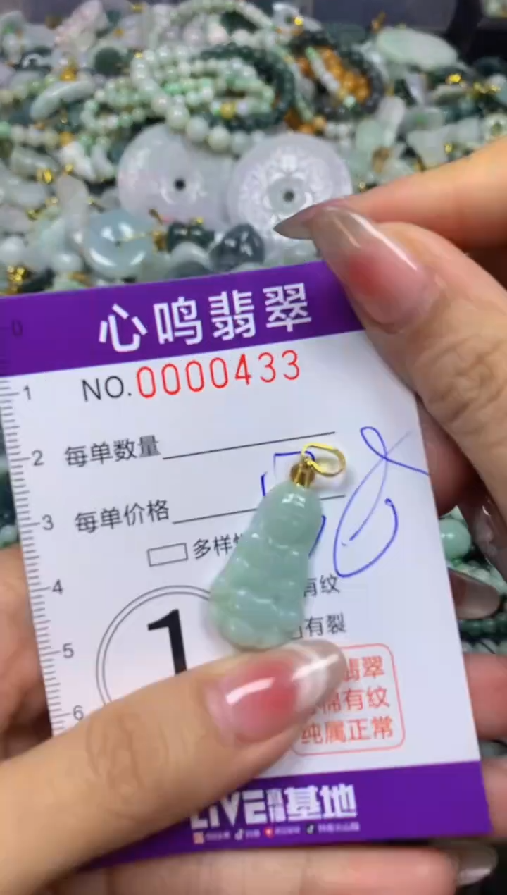 【闪购商品】翡翠颈饰未镶嵌闪购00433