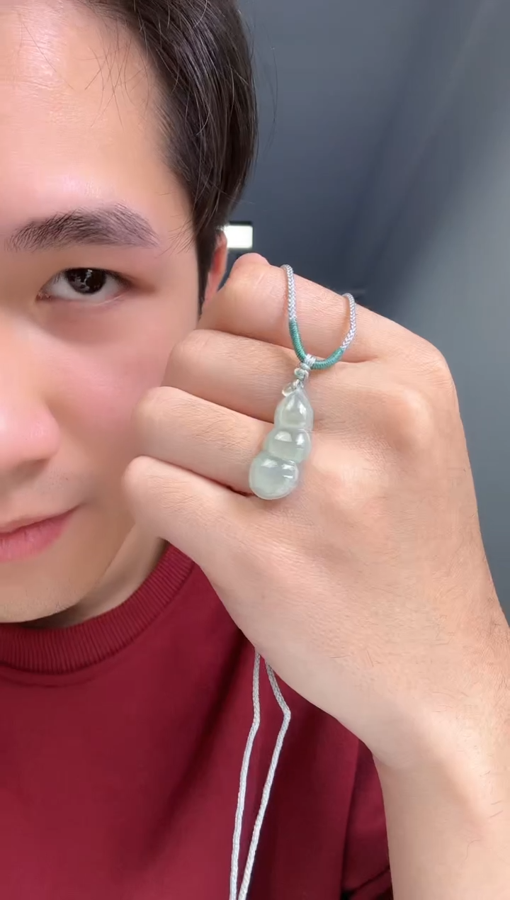 【闪购商品】翡翠吊坠(不含链)未镶嵌福豆吊坠39