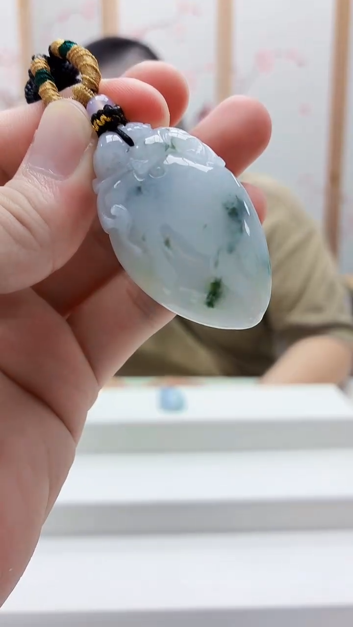 未镶嵌定制翡翠5167bb-毛货挂件56