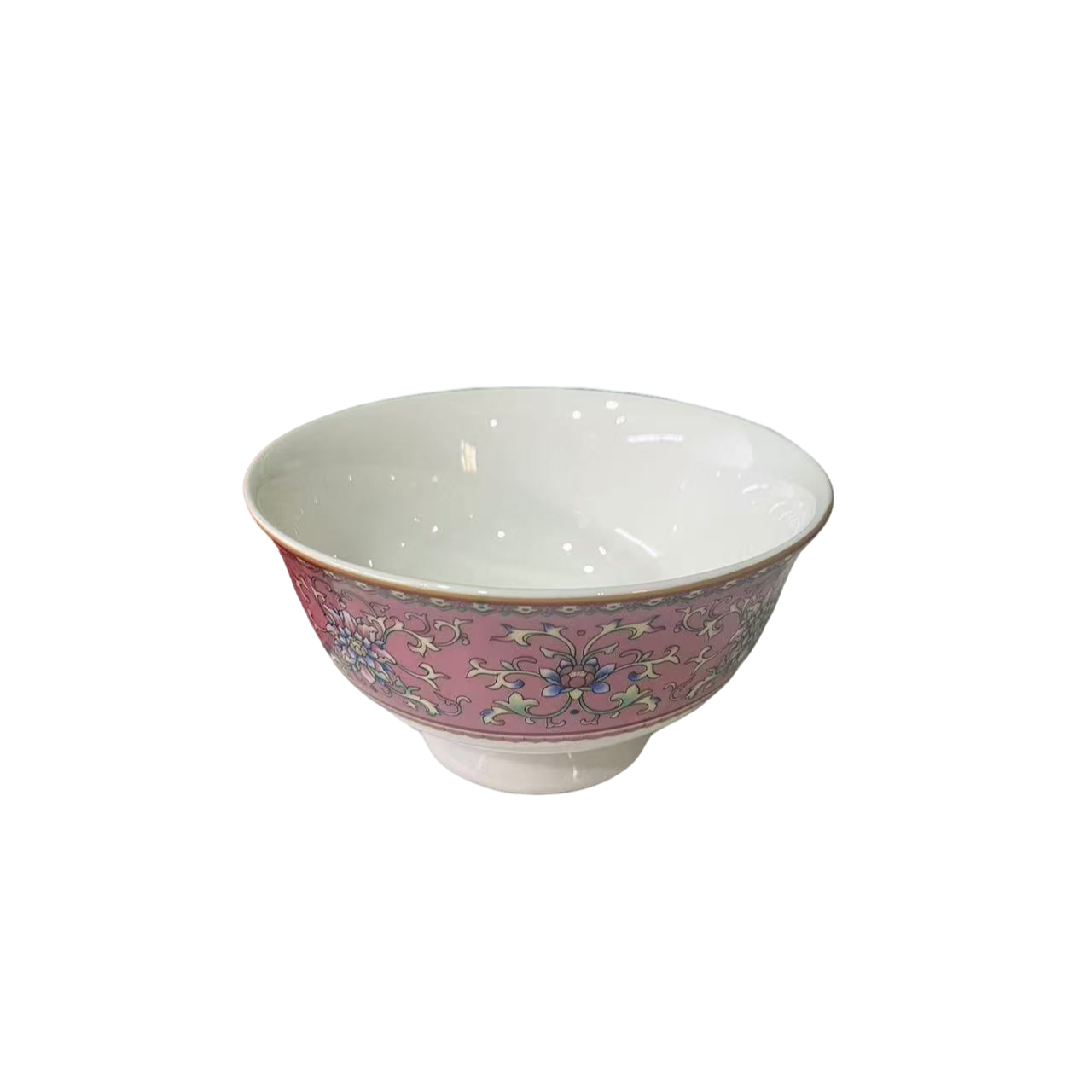 陶瓷珐琅彩米饭碗