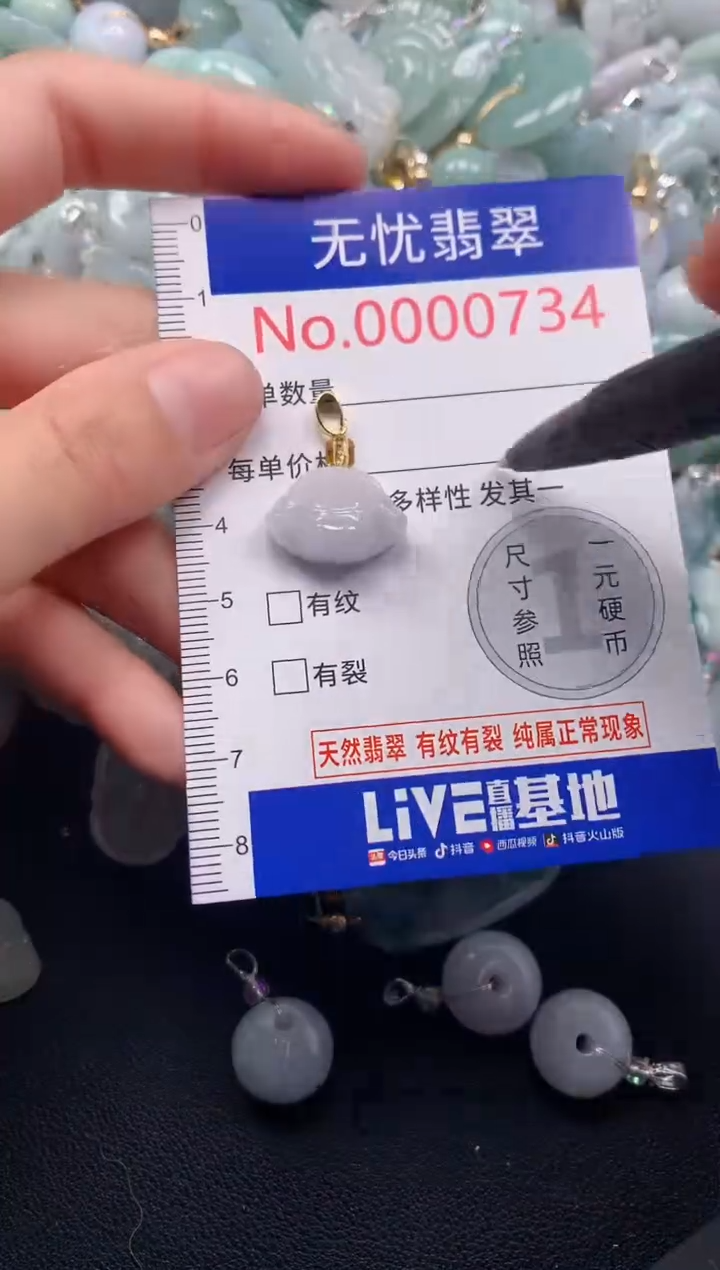 颈饰未镶嵌翡翠734