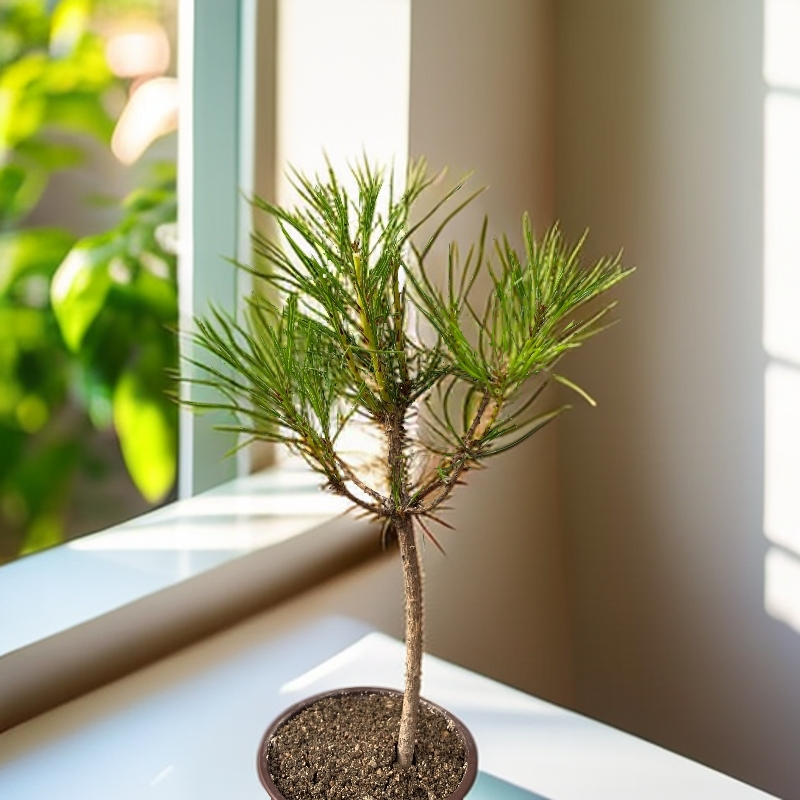 【低价狂飙】3年黄山松杯松直径约0.5cm高度25cm造型随机【新手必备】