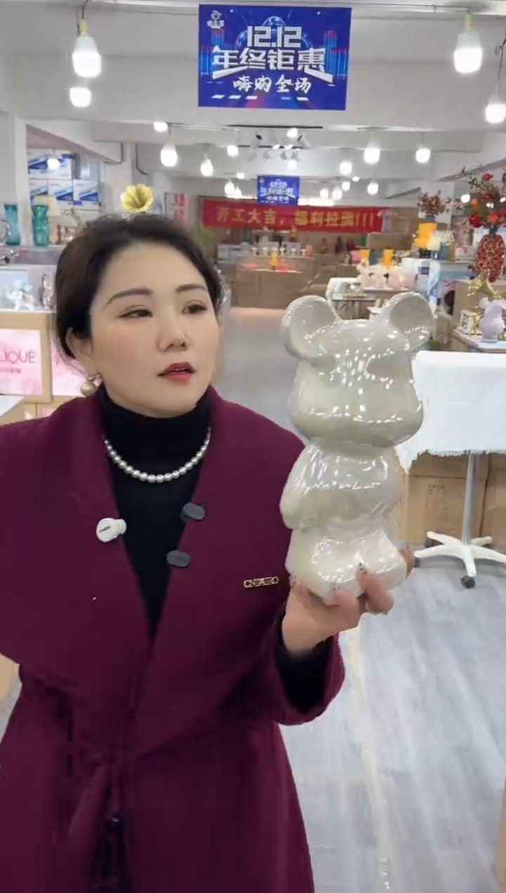 【闪购商品】琉璃椿新花器N-32晚