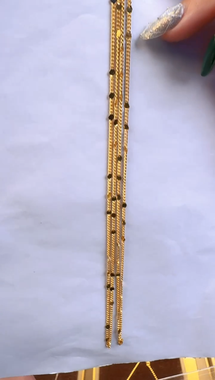 42cm固定不可调节古巴间片链2.30g（多样性发货）