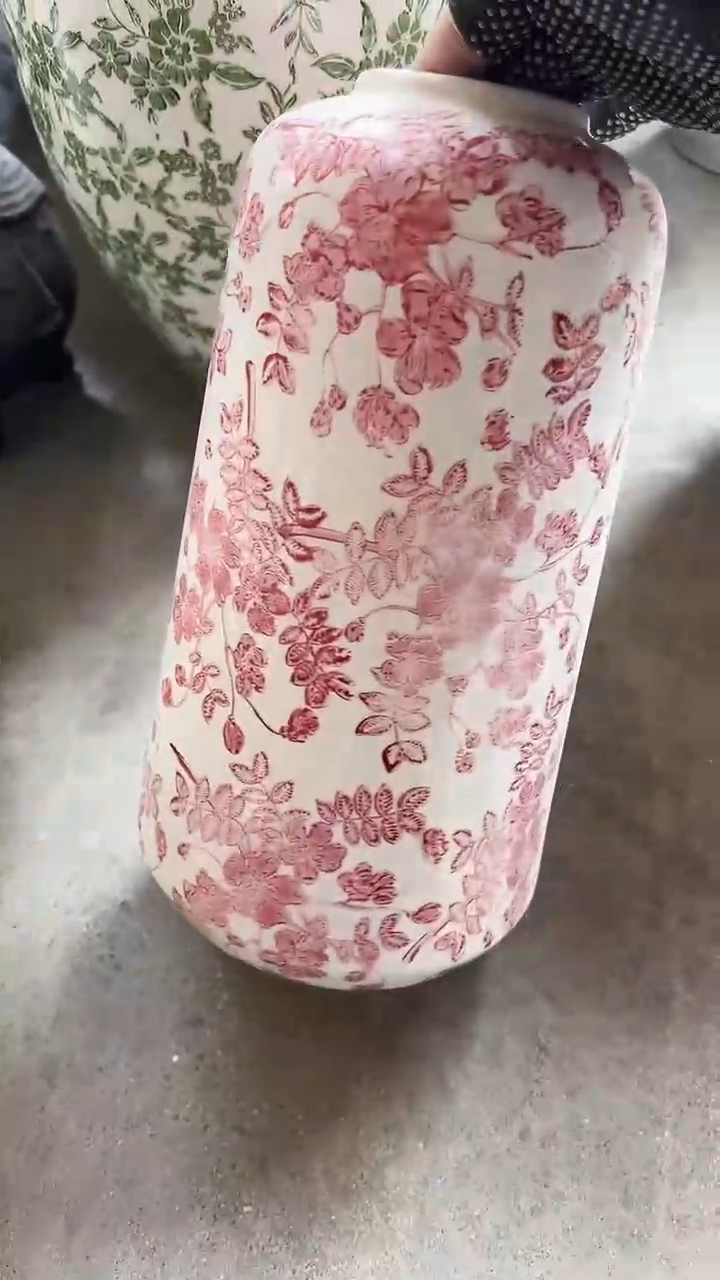 【闪购商品】陶瓷微瑕花盆高30.5cm内口5.5cm