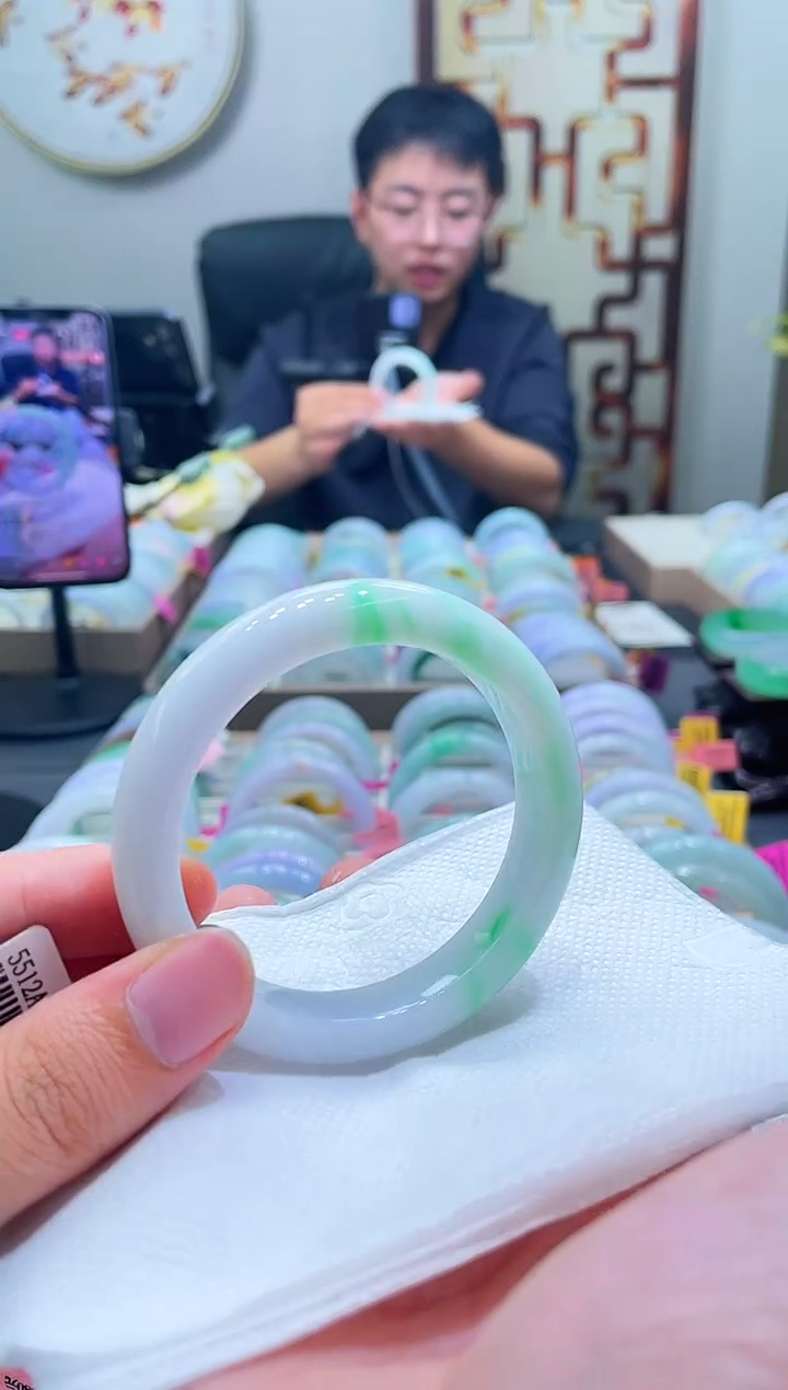 未镶嵌手镯翡翠035-55