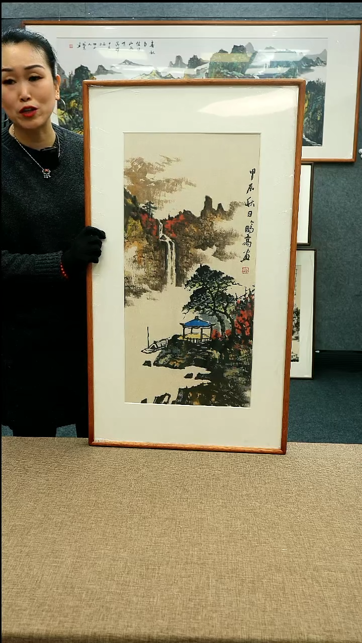 【闪购商品】国画52*92唐鹏高老师山水