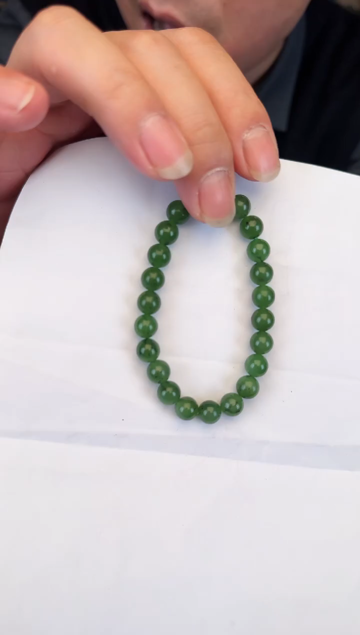 未镶嵌手链和田玉卡8