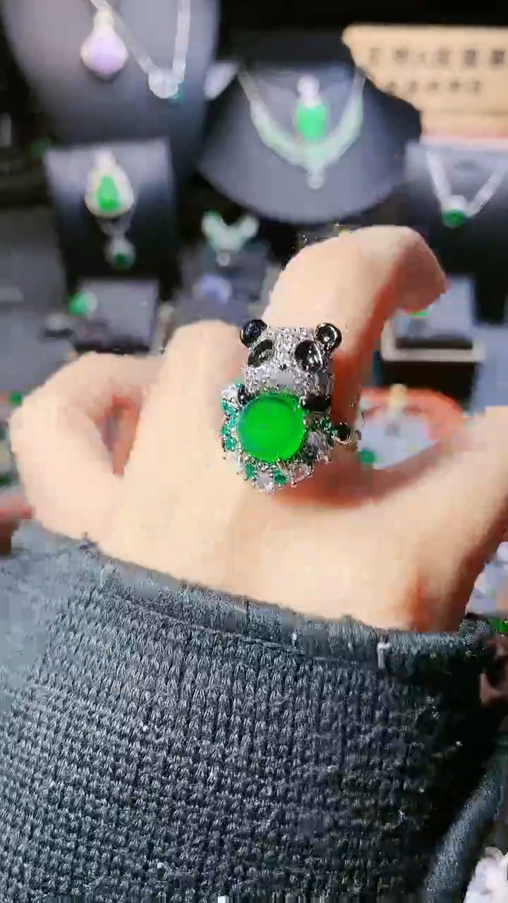 【闪购商品】翡翠戒指未镶嵌戒指