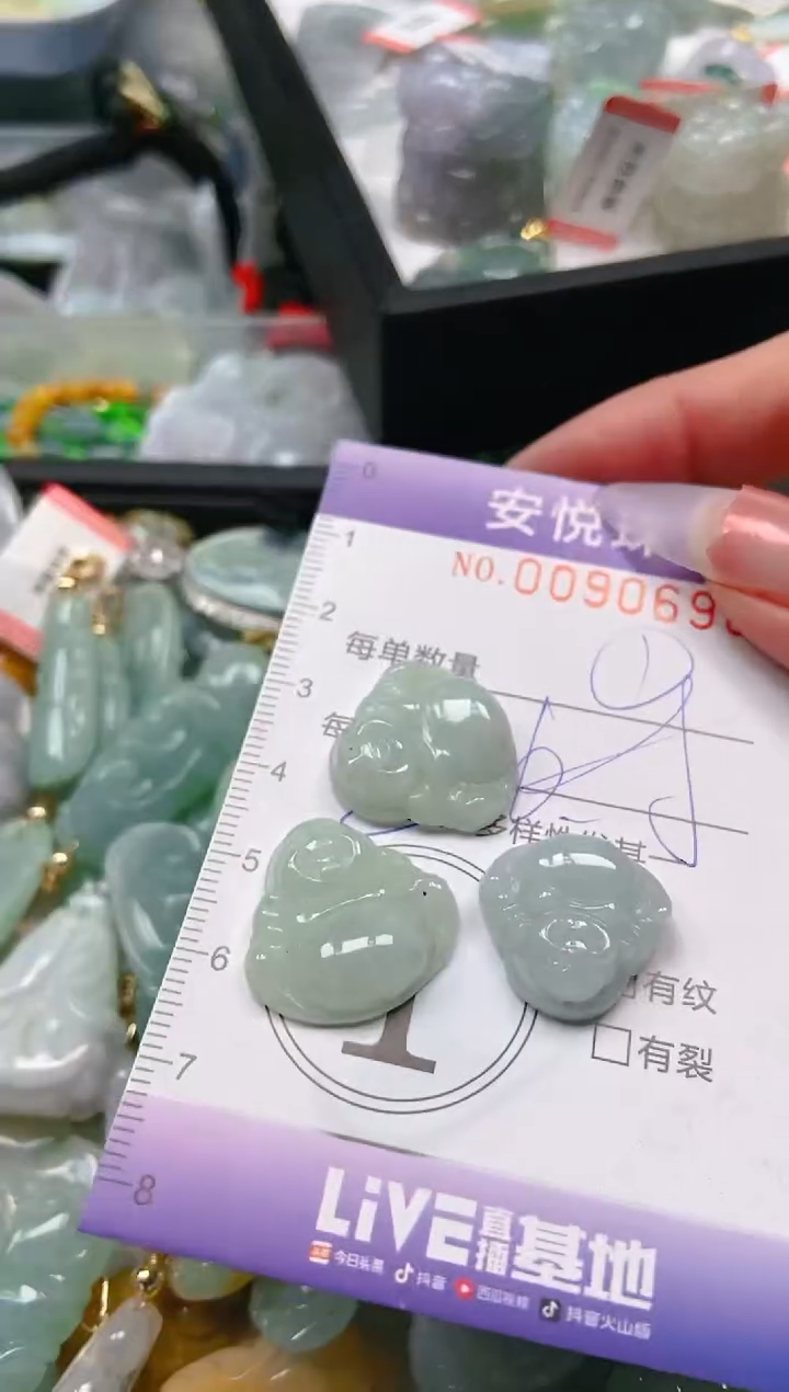 【闪购商品】翡翠颈饰未镶嵌闪购0090690多样性发其一