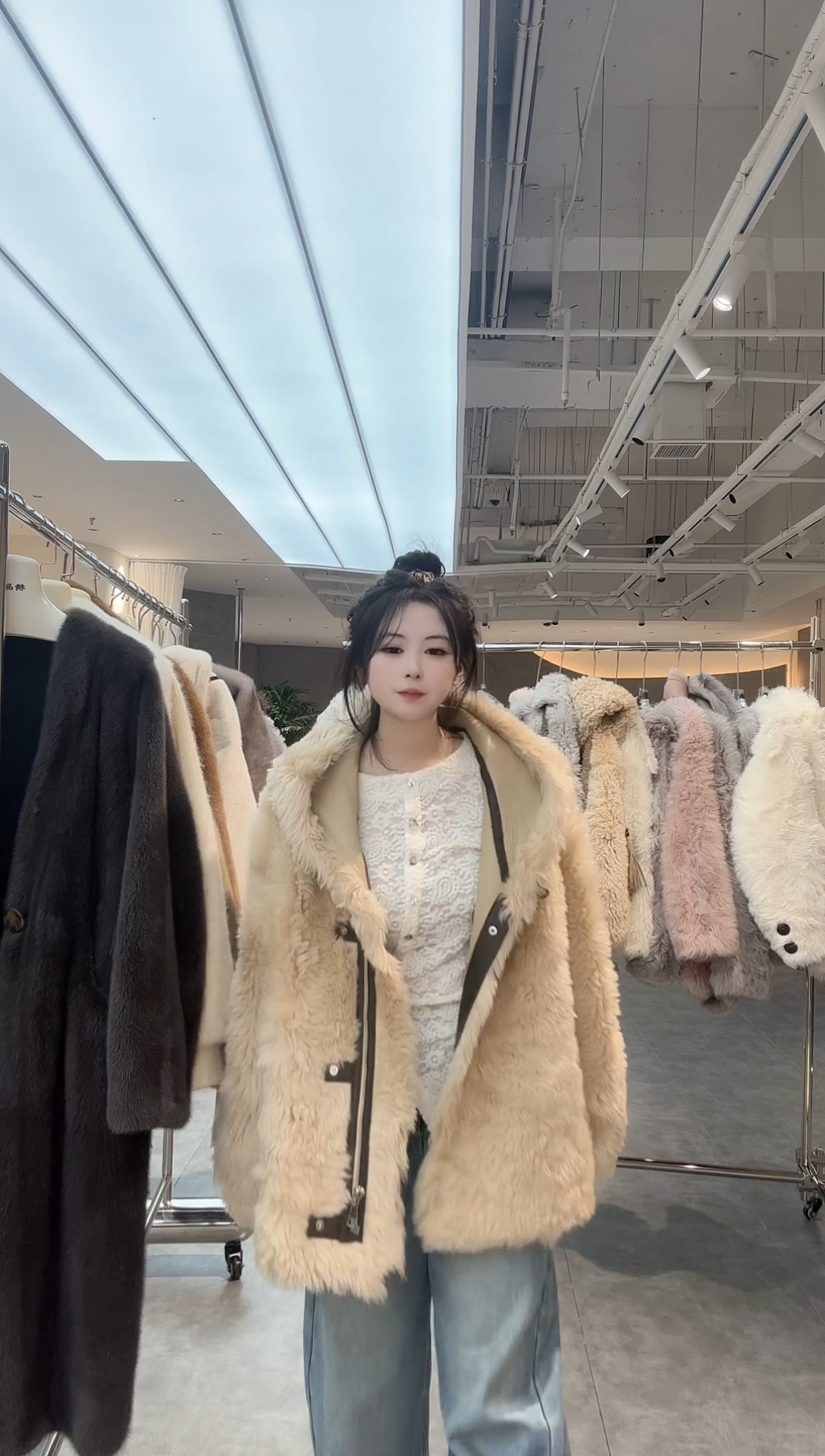 托斯卡纳羊皮羊毛B59812