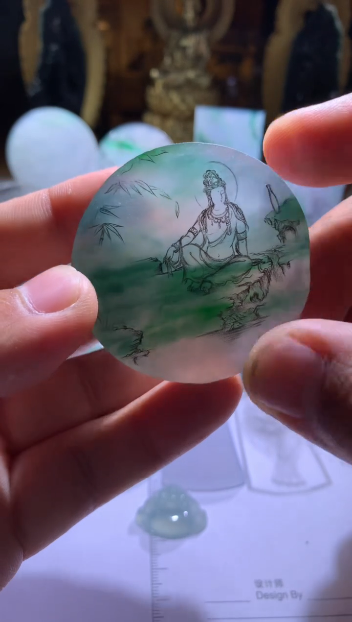 【闪购商品】定制翡翠未镶嵌材料