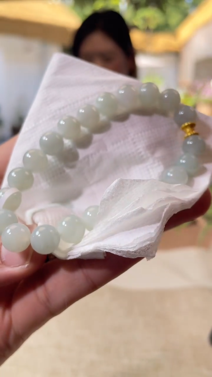 未镶嵌手链翡翠手串