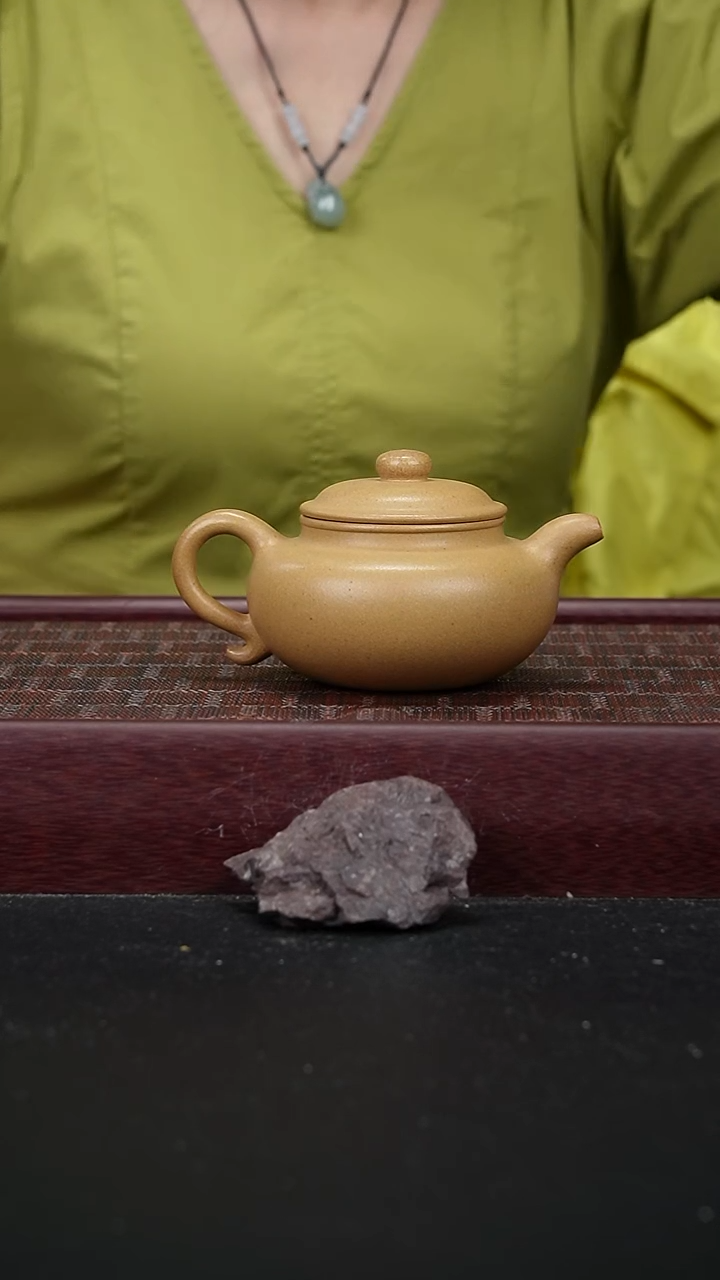 茶壶紫砂LZX黄金段仿古