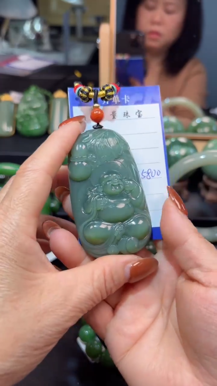 【闪购商品】和田玉（碧玉）颈饰未镶嵌1