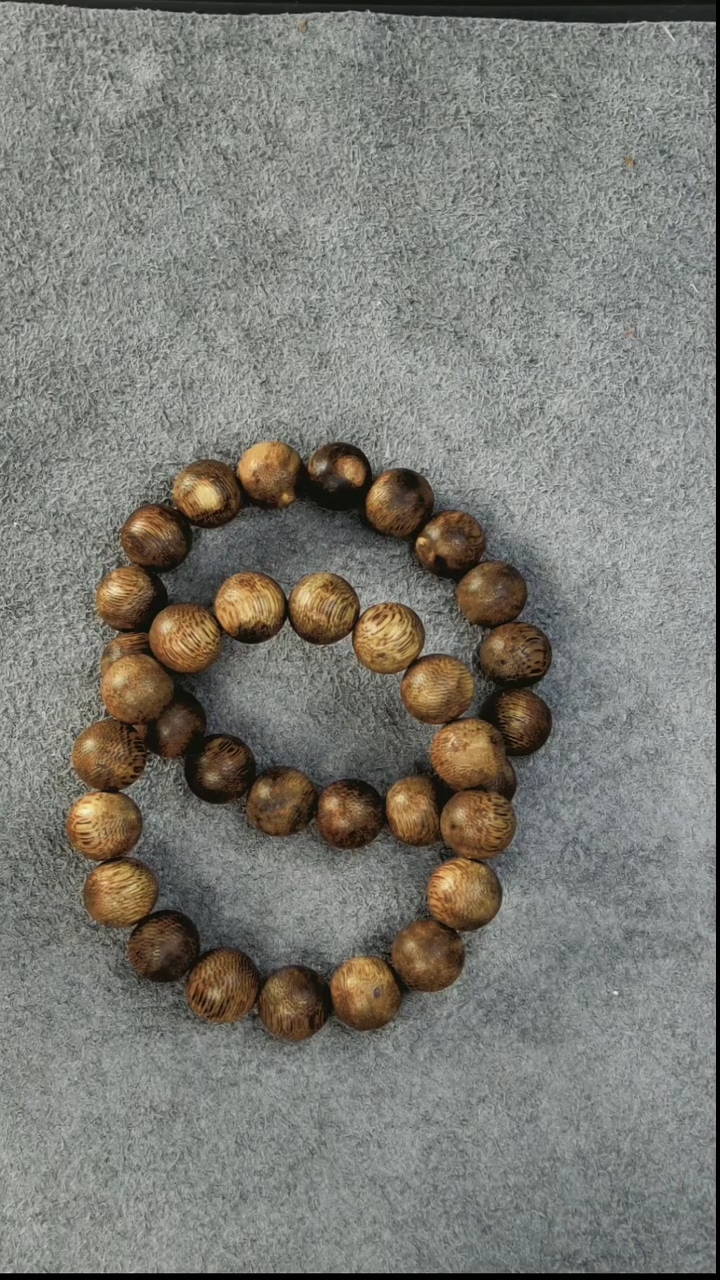 【闪购商品】沉香木手串种植奇楠单圈手串