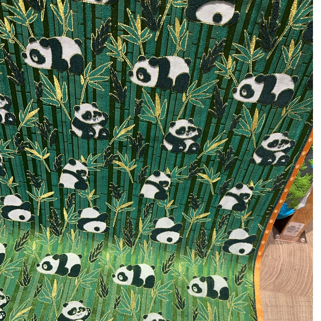 非遗名家漳缎58支面料（绿熊猫专拍）