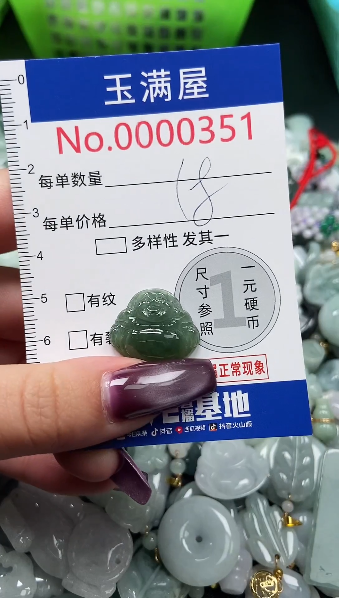 颈饰未镶嵌翡翠351