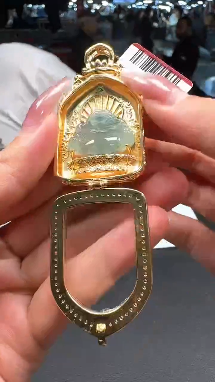 【闪购商品】翡翠颈饰未镶嵌佛公4855/31