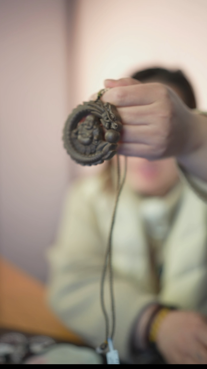 福佑 龙 手工串珠 项链 