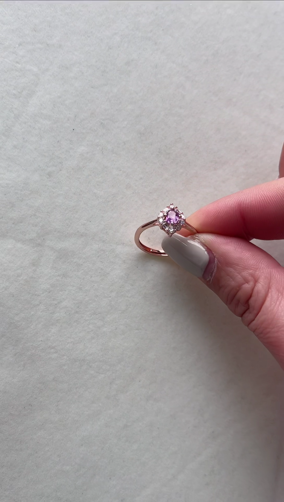 【闪购商品】蓝宝石戒指银S925镶嵌th3410戒指