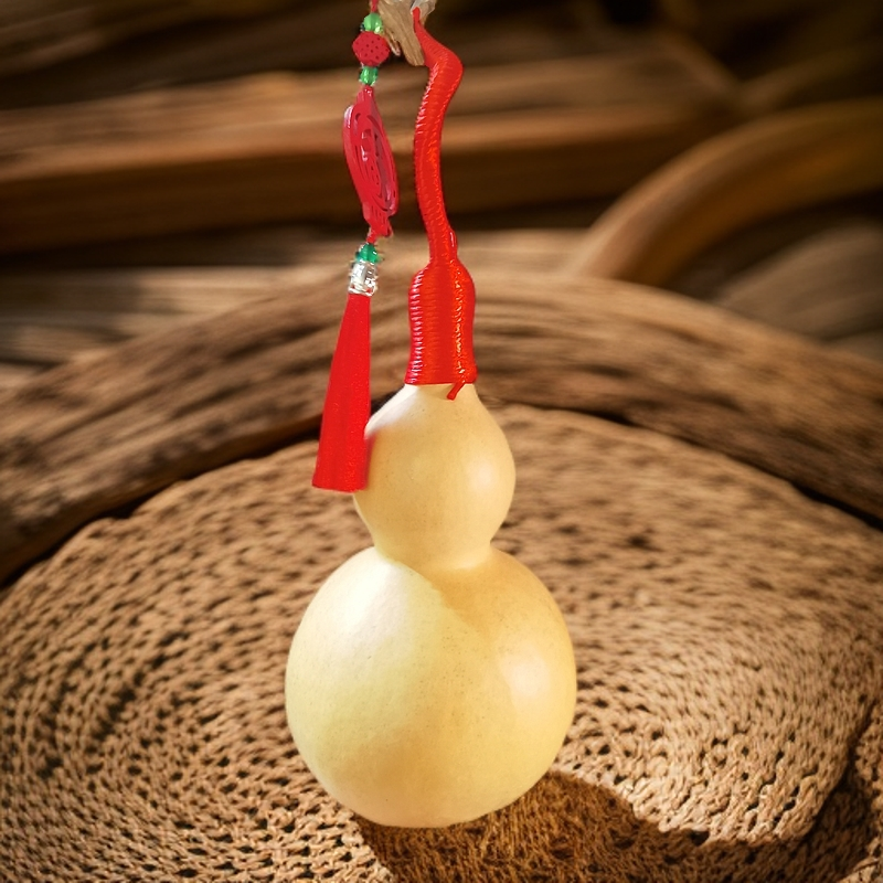 北欧ins家居手工古风简约时尚室内福禄葫芦茶道摆设中式玄关创意