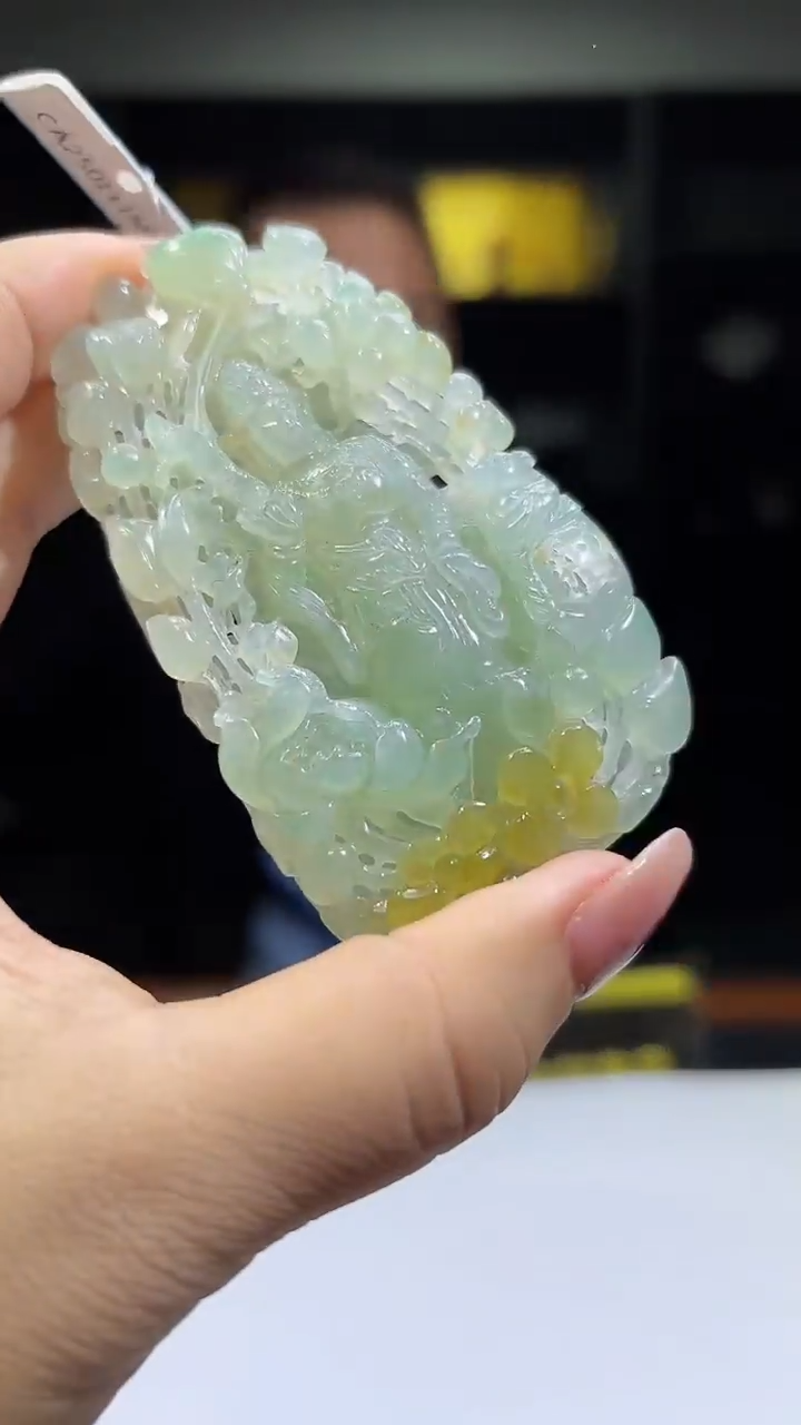 未镶嵌定制翡翠35/1207/C/观音