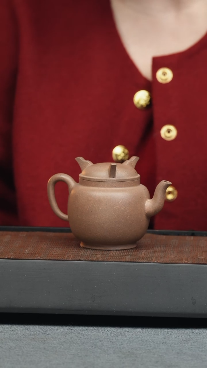 【闪购商品】紫砂茶壶明清 大彬-卣式壶