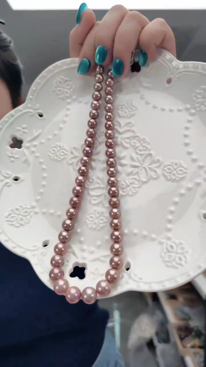 颈饰未镶嵌淡水珍珠0228珍珠项链