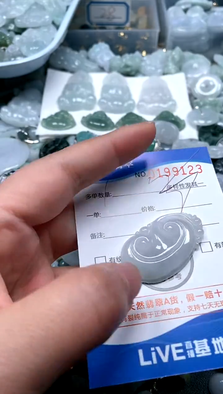 【闪购商品】翡翠颈饰未镶嵌闪购商品0199123