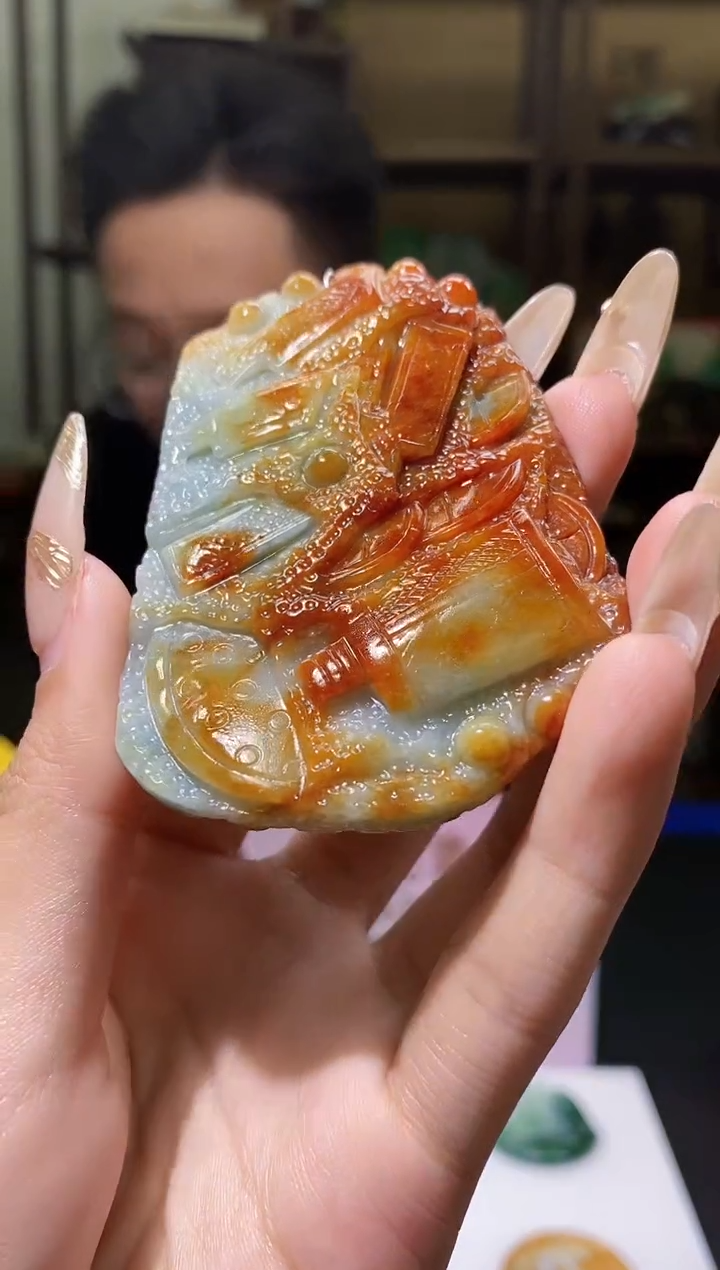 【闪购商品】翡翠颈饰未镶嵌Q-@@WFXC011609