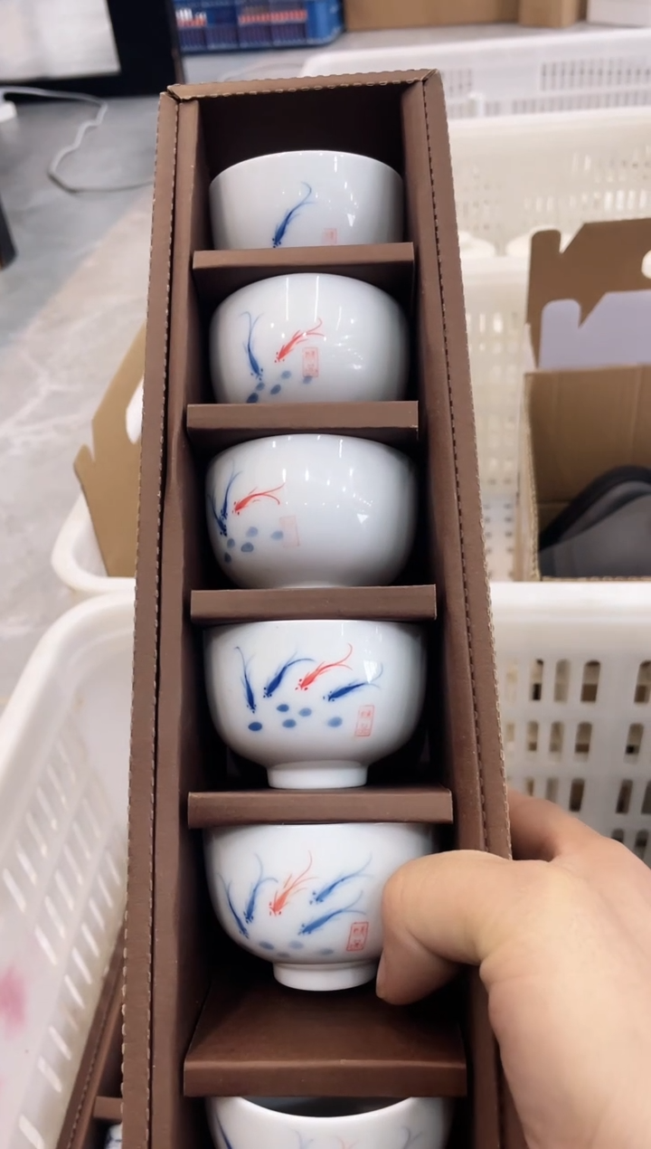 【闪购商品】【瓷心匠物】直播间福利专款鱼6个装