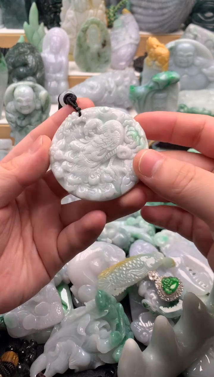 吊坠(不含链)未镶嵌翡翠1