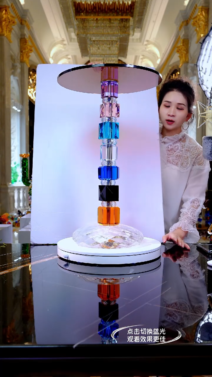 摆件琉璃LF0206艺术边几