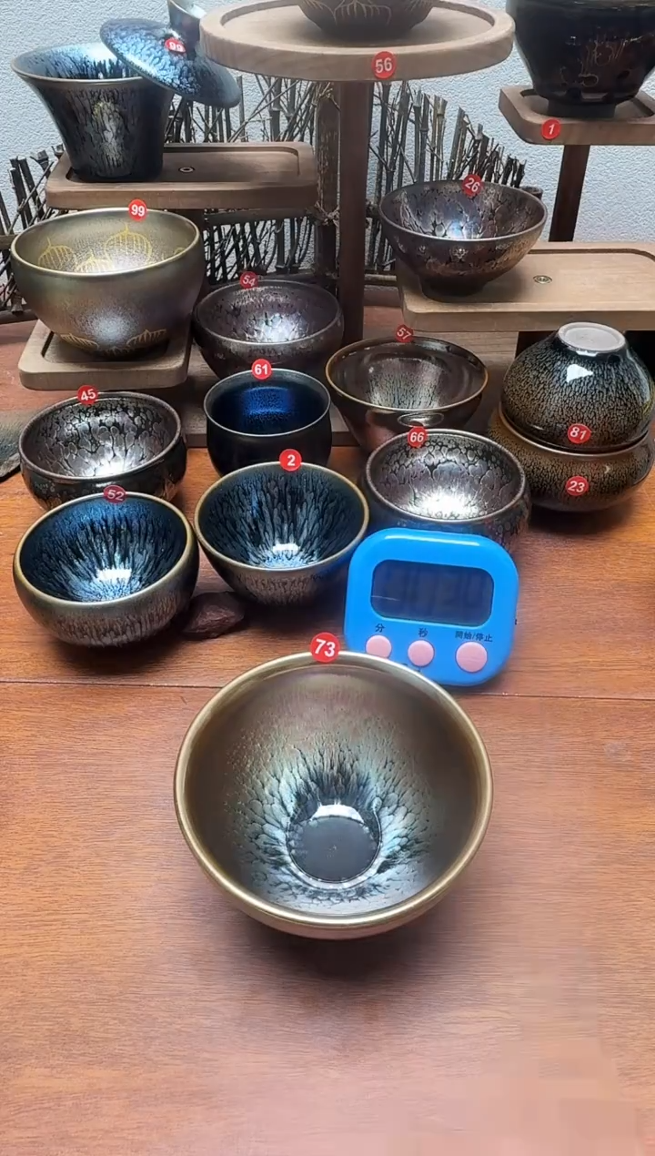 茶盏抖**?73号建盏工匠茶器